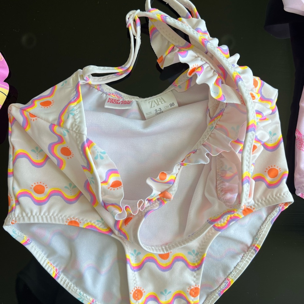Zara Swimsuit bundle 2-3t - Picture 4 of 12